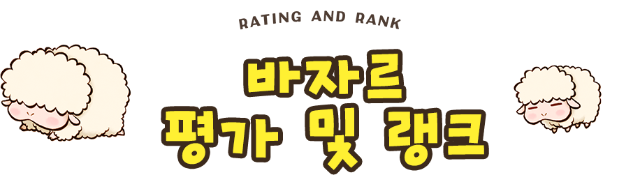 바자르의 평가와 랭크